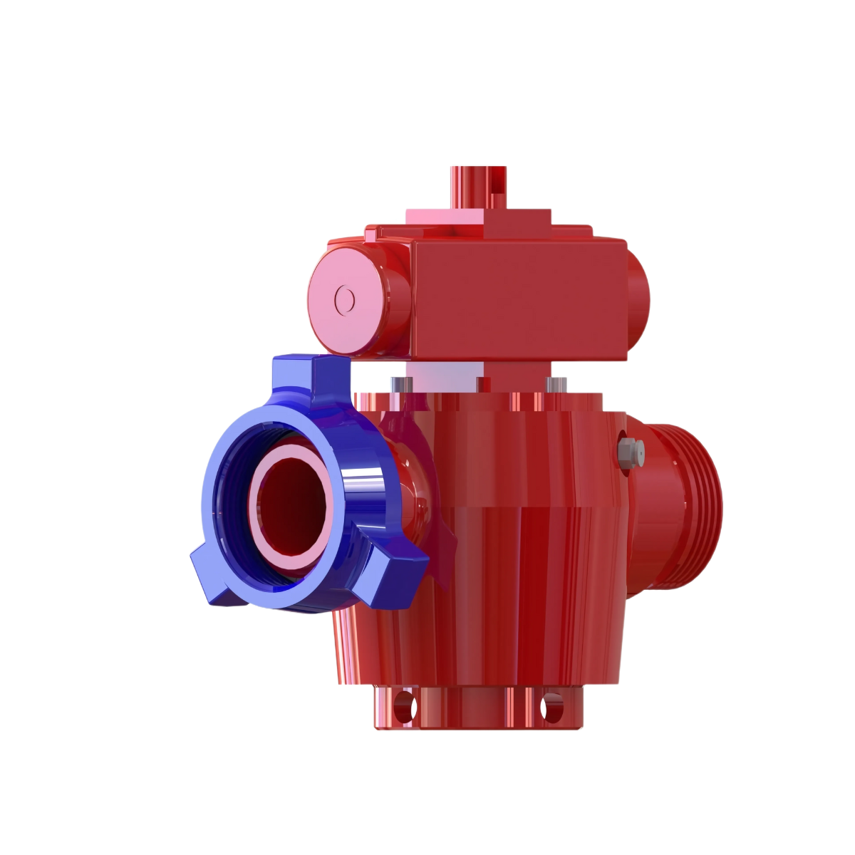PLUG VALVE 3" * 3" 1502 PNEUMATIC ACTUATED (ESD)