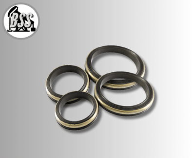 Hammer Union Seal With Brass Ring | Nitrile NBR (Buna-N)| Fig. 602/1002/1502 | 1 - 4 Inch | 80/85/90 Duro