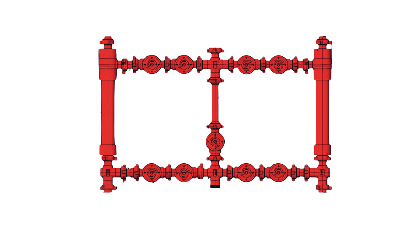 3" * 3" 9, VALVE CATCHER MANIFOLD