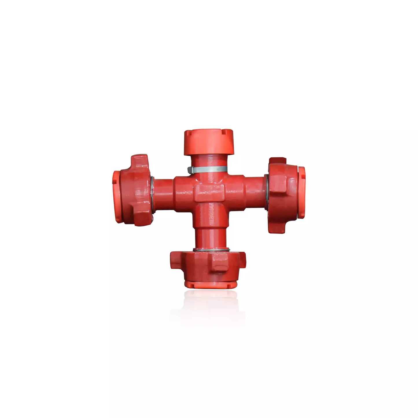 2" FIG 1502 M (Male) x M (Male) x M (Male) x F (Female) Cross Standard With 9/16" Autoclave