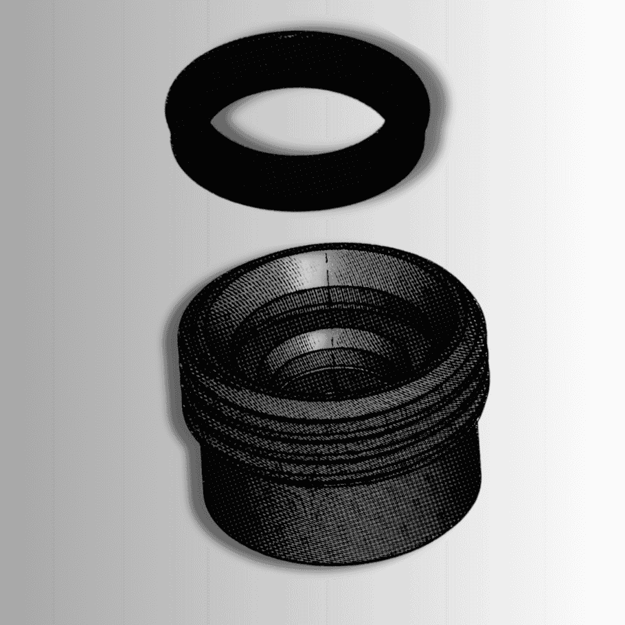 2" FIG 1502 Female End, Blanking Cap, 15000 PSI | Standard Service | 1/2 " NPT Tap