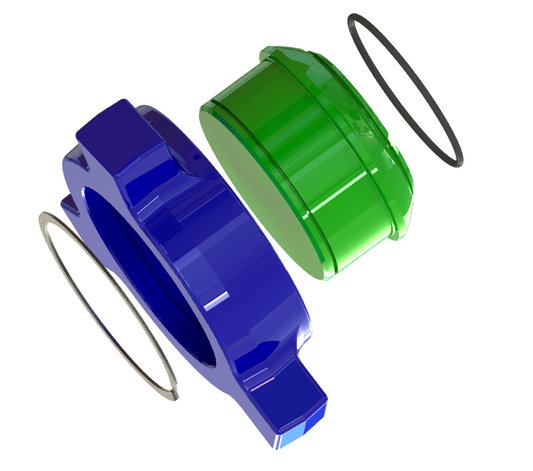 Blanking Cap, 3" 206 M, 2000 psi, Sour Service