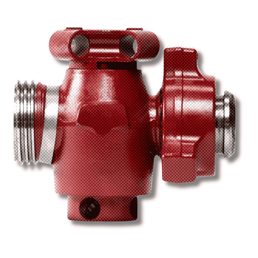 Plug Valve, Manual, Low Torque, 2” x 1” 1502 MxF, 15,000 PSI, Standard Service