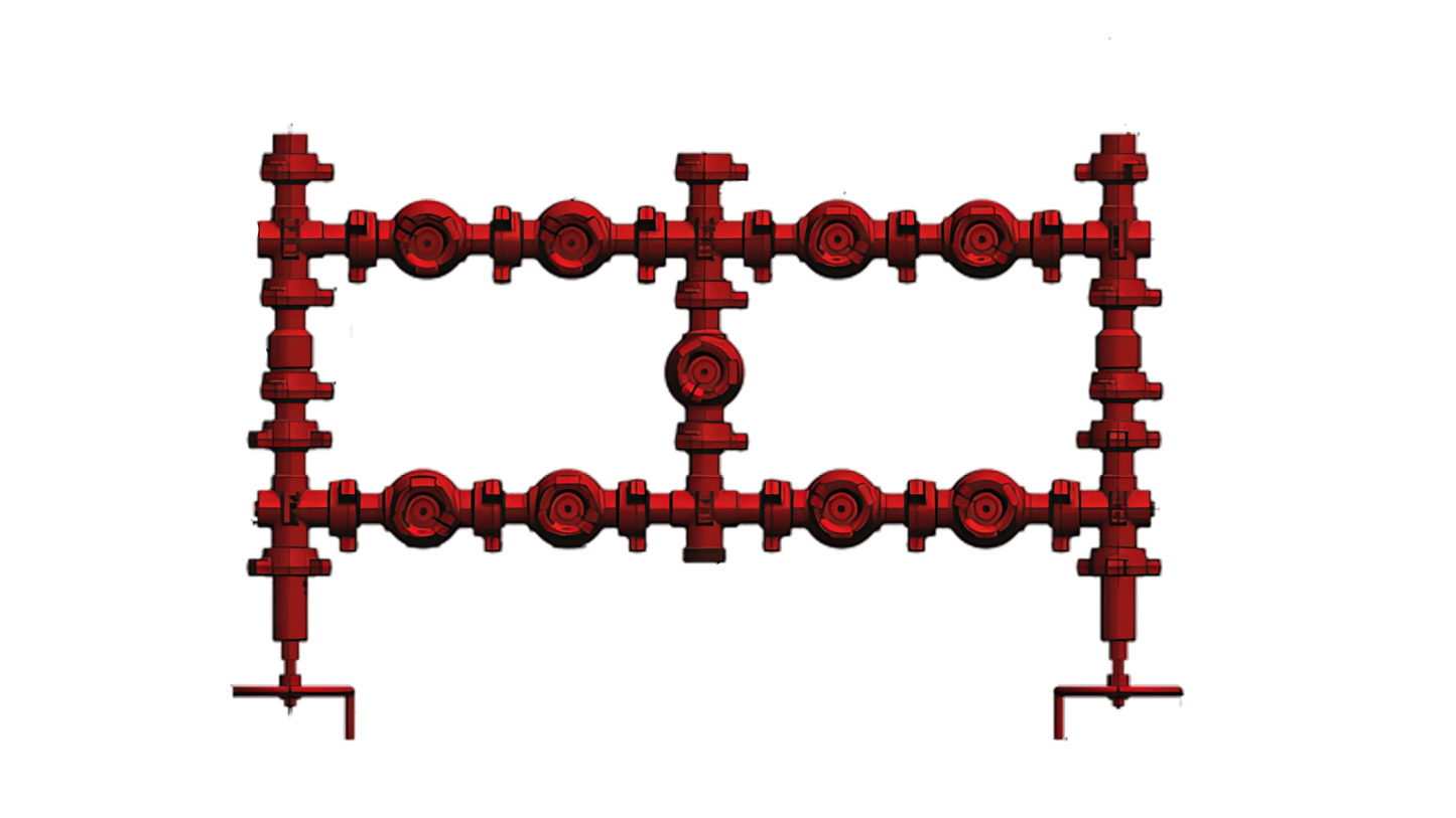 2" FIG. 1502 - 9 Valves, 2 Choke Manifold